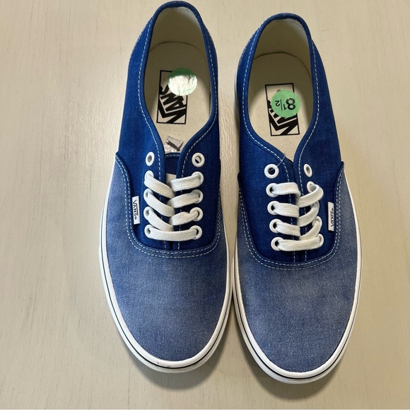 Vans Original Old School Sneakers Custom Blue Ombre Brand New Skaters Y2K Denim - Picture 2 of 9